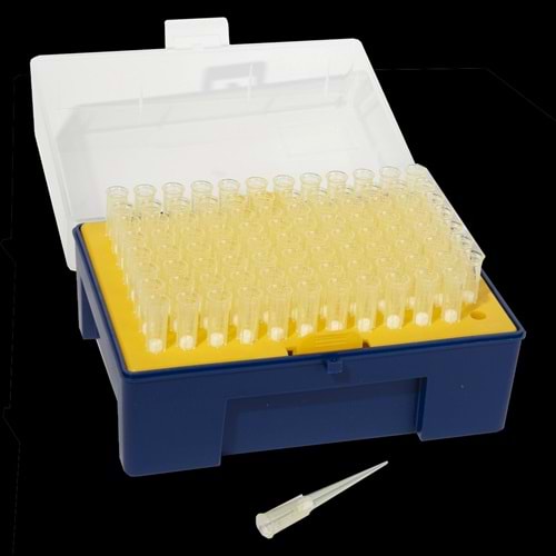 Pipet Ucu Filtreli Dnase Rnase Free Steril Racklı 100 ul 10x96 lık