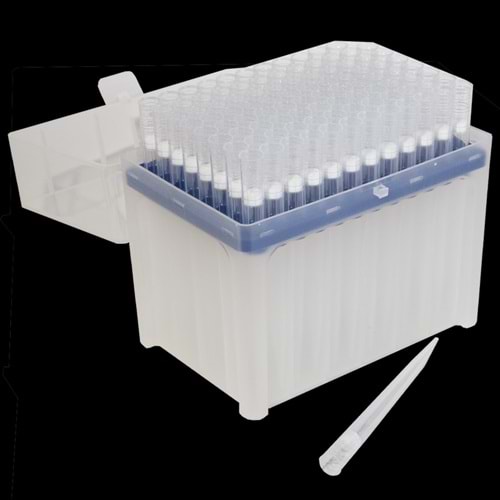 Pipet Ucu Filtreli Dnase Rnase Free Steril Racklı 1000 ul 10x96 lık