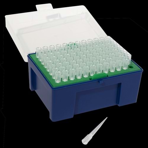 Pipet Ucu Filtreli Dnase Rnase Free Steril Racklı 200 ul 10x96 lık